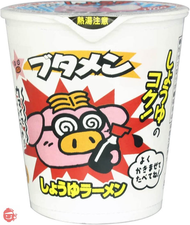 おやつカンパニー カップブタメンしょうゆ 31g×15個の画像