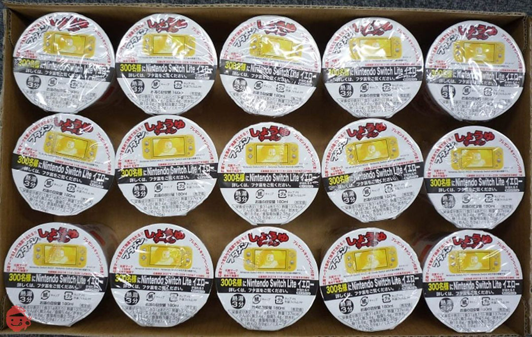 おやつカンパニー カップブタメンしょうゆ 31g×15個の画像