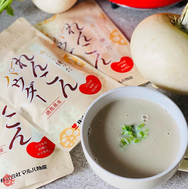 皮ごと使った 徳島産 れんこんパウダー 40g(徳島産れんこん100% 保存料不使用 )の画像
