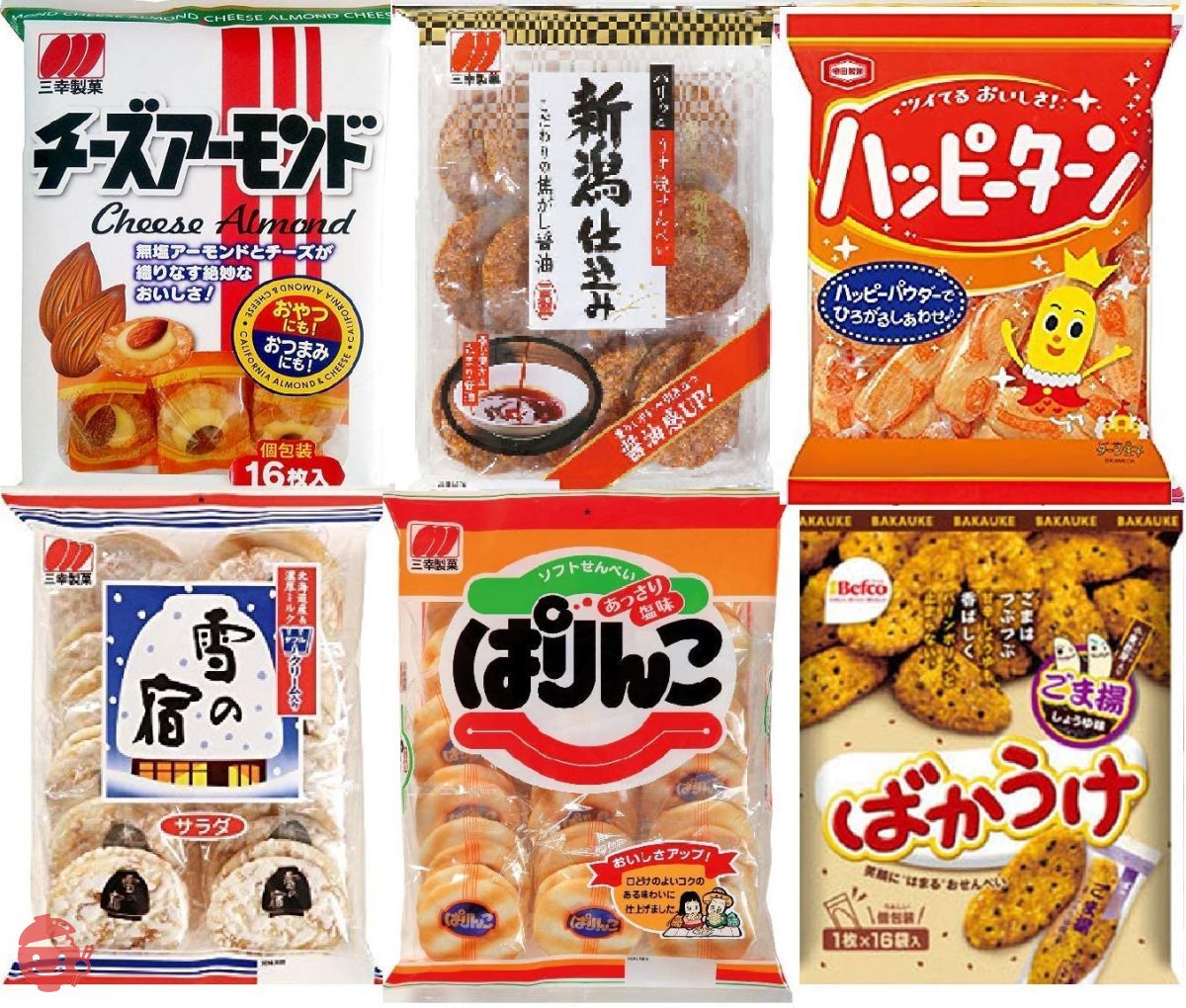 Sweets 6-piece set (Happy Turn, Yuki no Yado, etc.) – Japacle