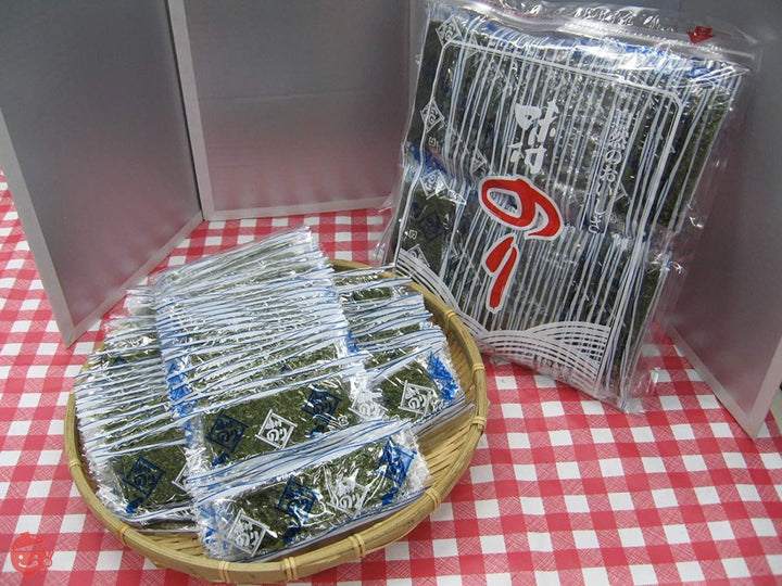 西部海苔店 たっぷり業務用 味付のり 12切5枚 100袋入り(チャック付き袋)の画像