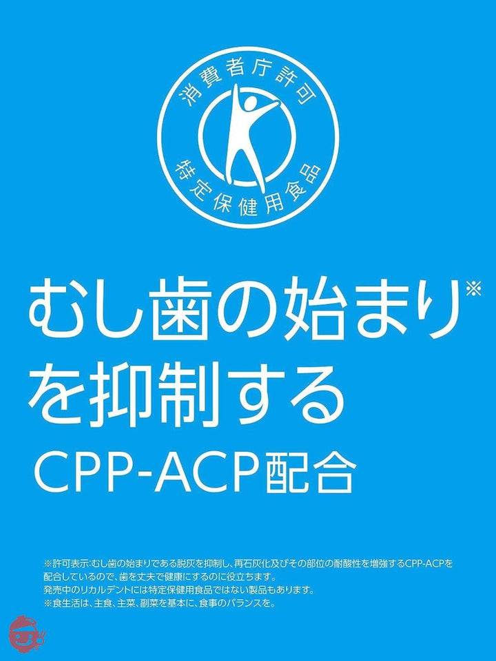 【トクホ】モンデリーズ・ジャパン リカルデントグレープミントガム ボトルR 140gの画像