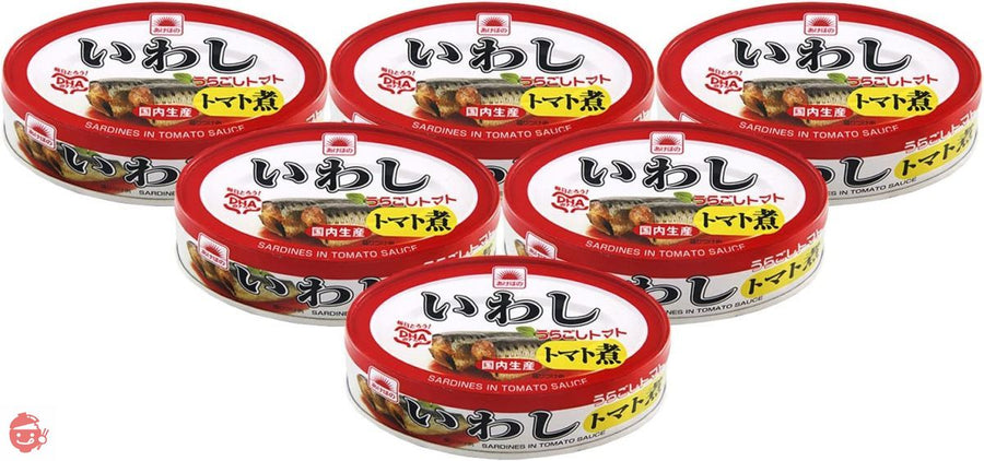 マルハ あけぼの いわしトマト煮 EOO6 100g×6個の画像