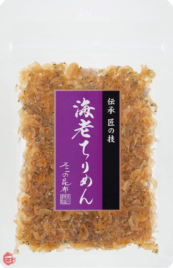 【不二の昆布】海老ちりめん50g ご飯のお供 佃煮の画像