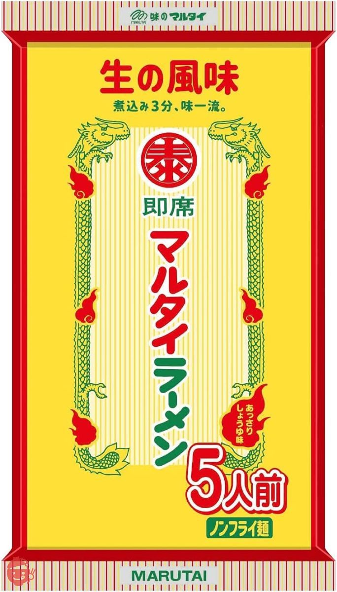マルタイ マルタイラーメン5食入 410×6個の画像