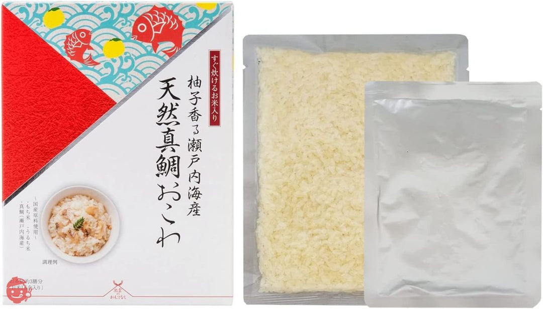 アルファー食品 出雲のおもてなし天然真鯛おこわ 320g×2個【お祝い】【プチギフト】の画像