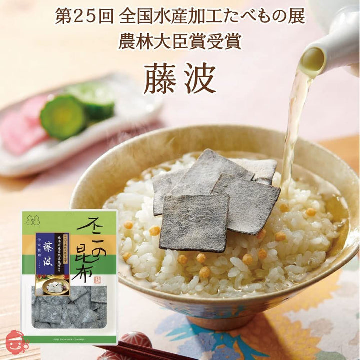 【不二の昆布】藤波(汐吹昆布)40g ご飯のお供 佃煮 昆布 おにぎり お弁当 朝食 不二食品の画像