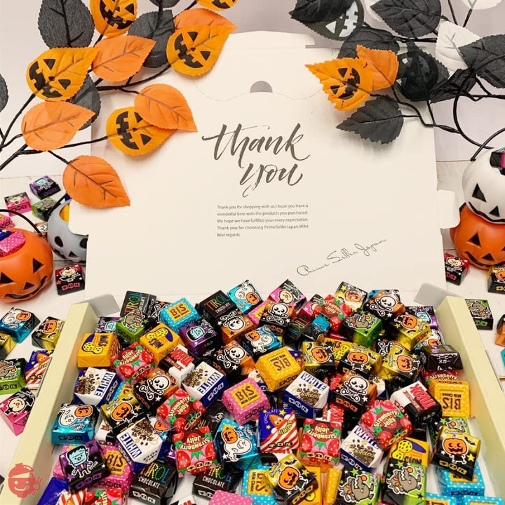 ハロウィン チロルチョコ 13種94個セット ギフトボックス(ハロウィン限定6種+7種)キラキラ輝く個包装 ハロウィンチロル バラエティ ハロウィーン 大容量 チロル 詰め合わせ アソート プチギフト・プレゼントに最適!の画像