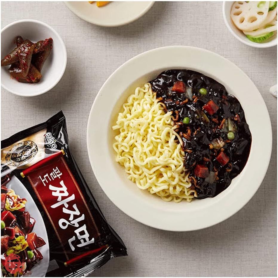 PALDO ジャージャー麺 4個入り, 韓国ラーメン 4個入り, 八道 ジャージャー麺 4個入りの画像