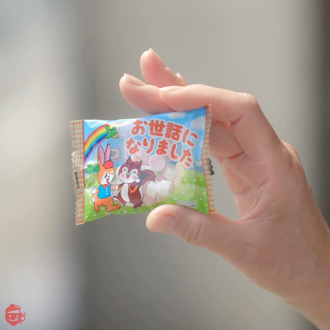 吉松 カクダイ製菓 クッピーラムネ お世話になりました ( 個包装 / 500g 約50個入り ) 退職 お菓子 プチギフト 業務用 駄菓子 御菓子 大量 メッセージ お礼 ( まいガム工房 )の画像