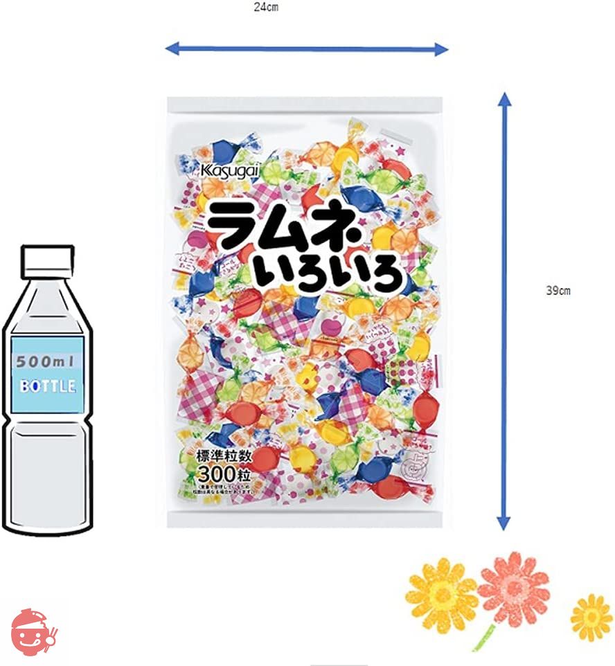 春日井製菓 大袋ラムネいろいろ 720gの画像