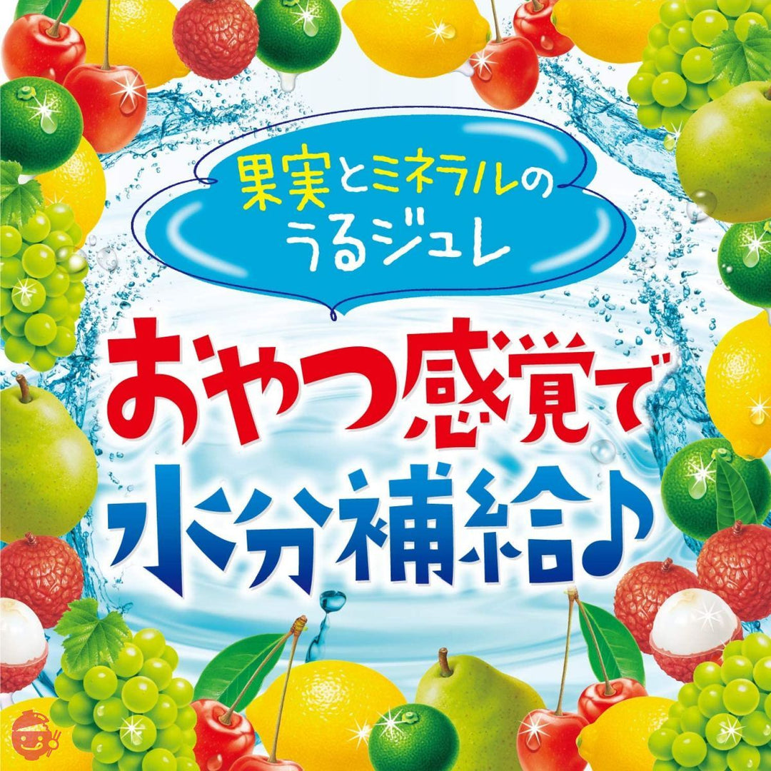 森永 果実とミネラルのうるジュレ GREEN (白ぶどう・洋なし・すだち) 果実とミネラルの水分補給ジュレ 【1歳頃からずっと】 ×6個の画像