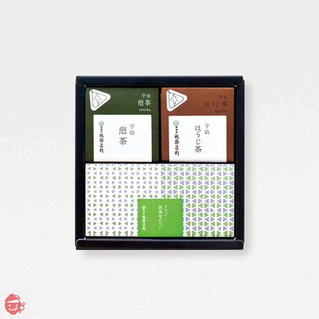 祇園辻利 抹茶せんべい ティーバッグ 煎茶 ほうじ茶 詰め合わせ 抹茶 お菓子 ギフト スイーツ 京都 お土産 ギフトボックスの画像