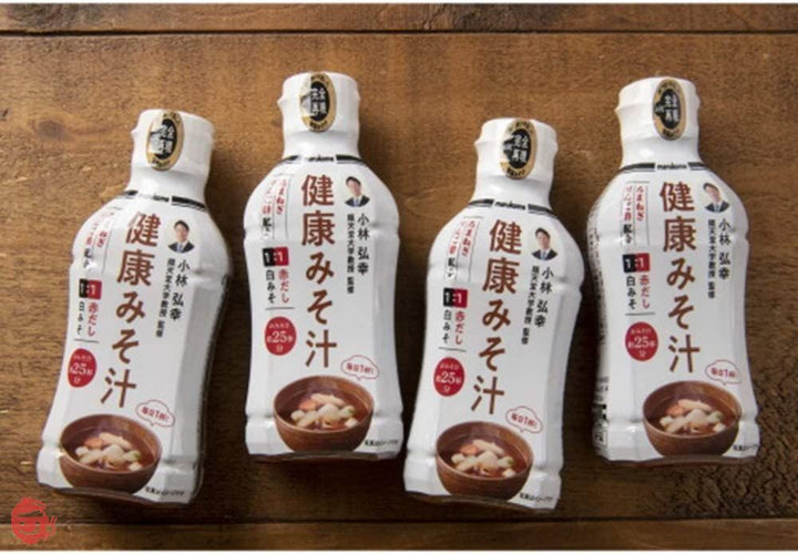 マルコメ 液みそ 健康みそ汁 【順天堂大学教授 監修】430g×4本の画像