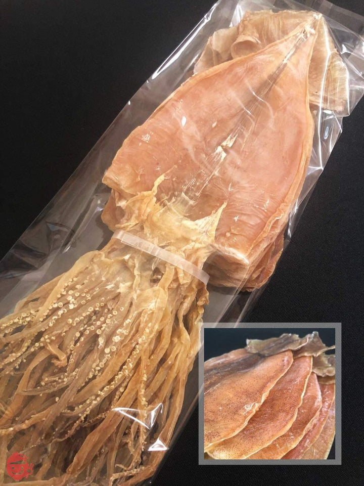 北海するめ LLサイズ 10枚入 超特大 1,000~1,100g前後 北海道 前浜 スルメ アタリメ 肉厚 無添加 無着色 無味付 烏賊 イカ するめいかの画像