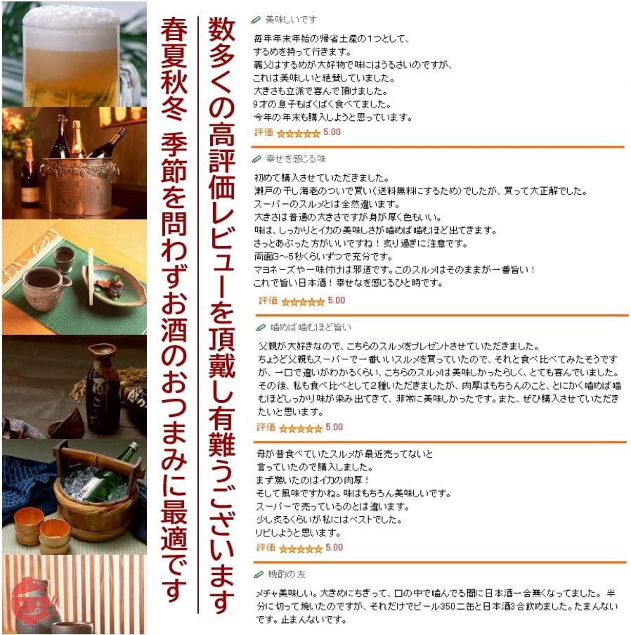 北海するめ LLサイズ 10枚入 超特大 1,000~1,100g前後 北海道 前浜 スルメ アタリメ 肉厚 無添加 無着色 無味付 烏賊 イカ するめいかの画像