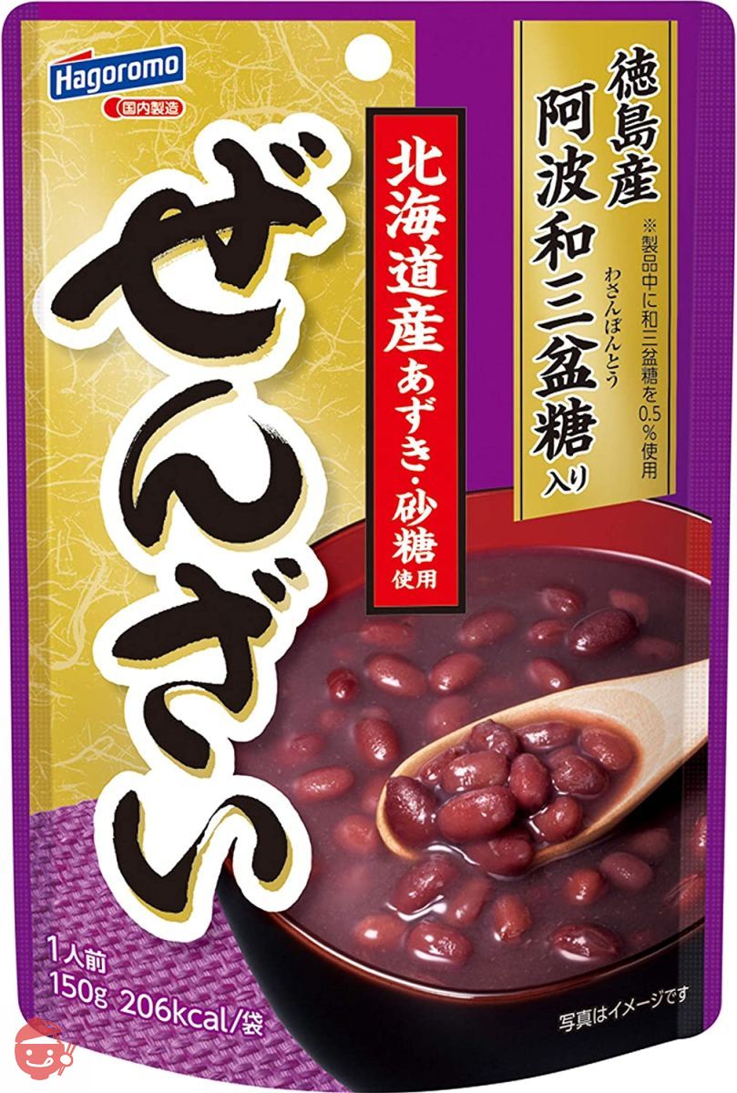 はごろも ぜんざい 150g (4028)×10個の画像