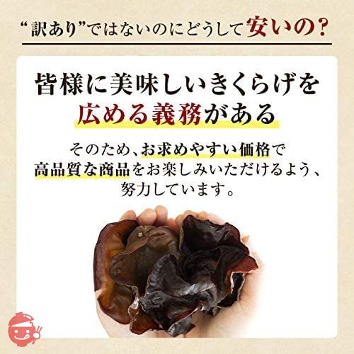 森のきのこ倶楽部 乾燥 きくらげ 500g ( 国産 / マルチ食材 / 肉厚 ) 家庭用 業務用の画像