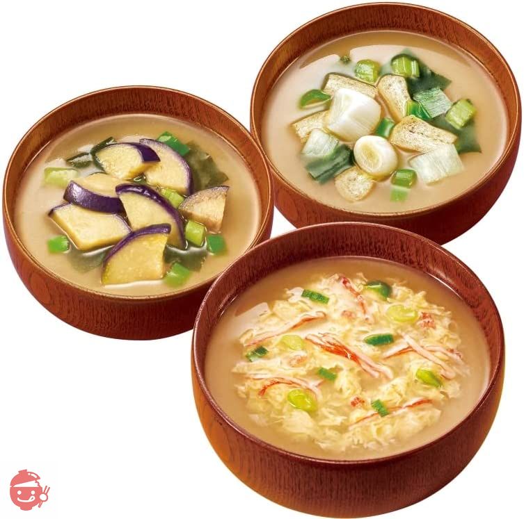 アサヒグループ食品 いつものおみそ汁 四季のおいしさ5食バラエティ22秋 50g×2袋の画像