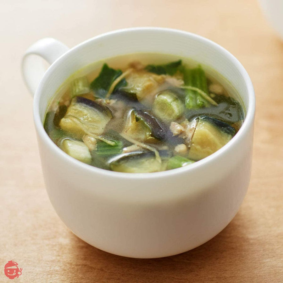 無印良品 食べるスープ 揚げ茄子と豚肉の生姜スープ 4食 82144031の画像