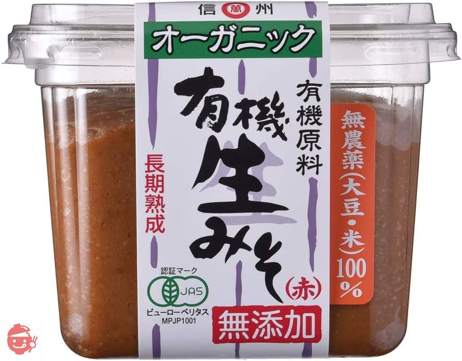 マルマン 有機生みそ(赤) 500gの画像