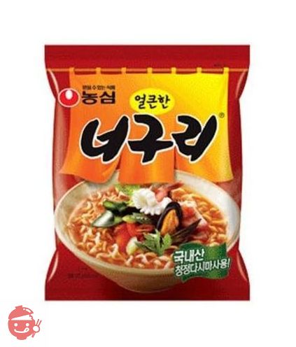 農心 ノグリうどん 辛口 120g× 5袋入りの画像