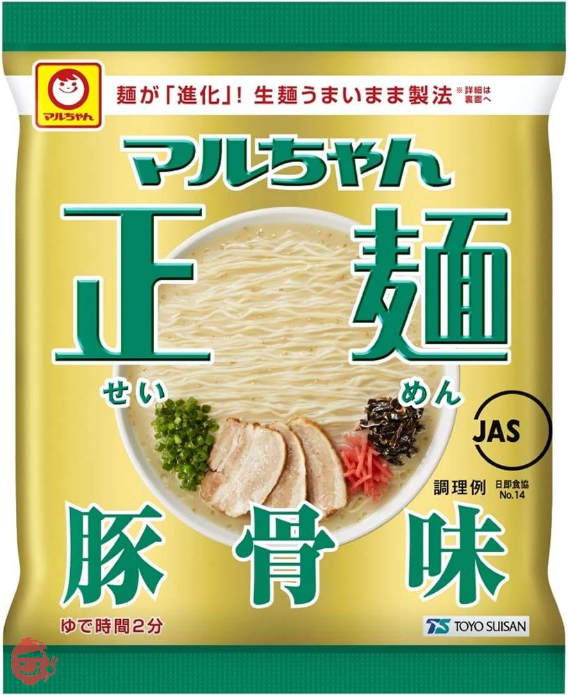 マルちゃん正麺 豚骨味 5食×6個の画像