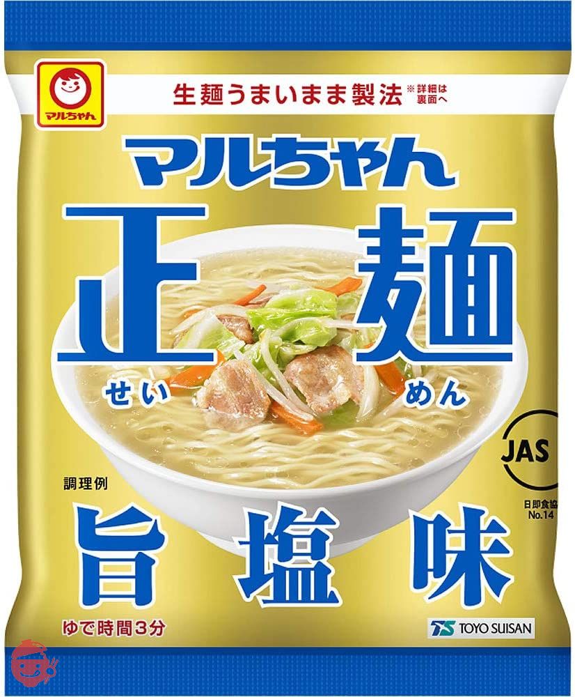 マルちゃん正麺 旨塩味 5食×6個の画像
