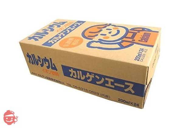 カルゲンエース カルシウムイオン飲料 3ケース(200mlx72本)の画像