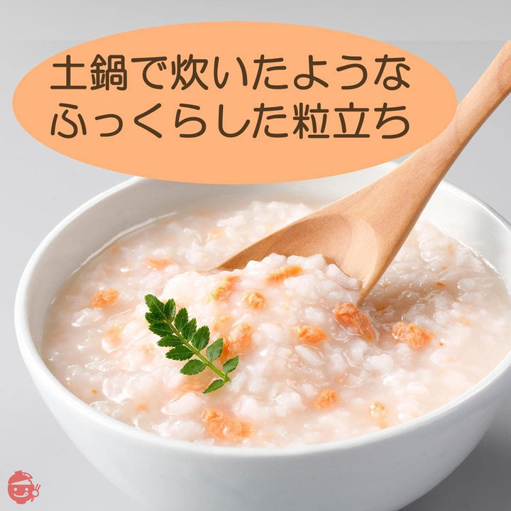 はくばく おかゆ 紅鮭がゆ 250g×8袋【在宅ワーク・非常食・常備用に】の画像