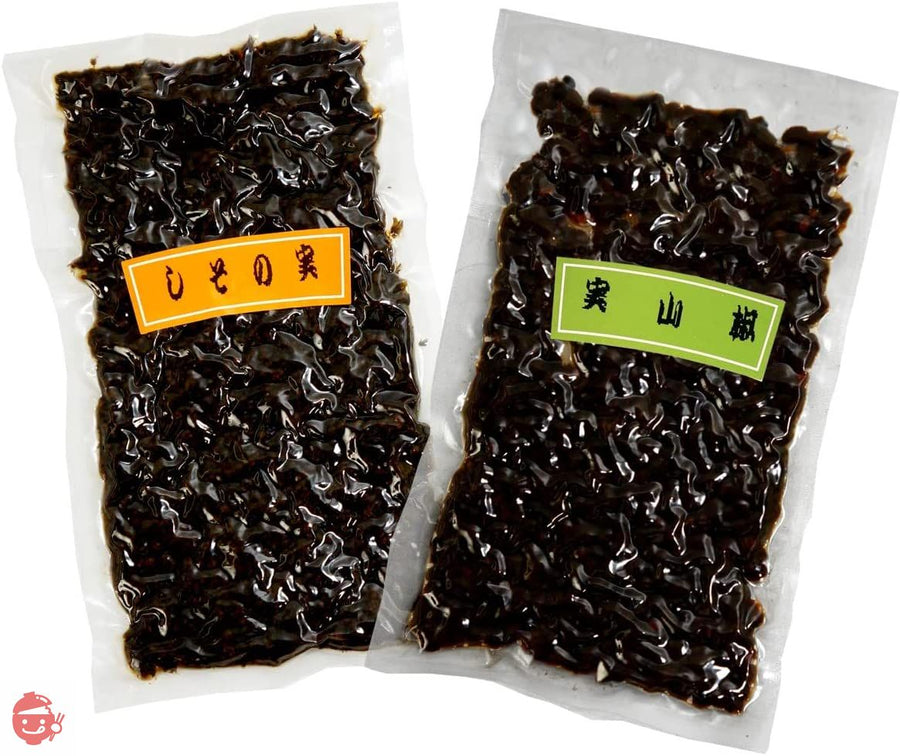ごはんのお供Aセット 佃煮2袋 (山椒の実・しその実)の画像