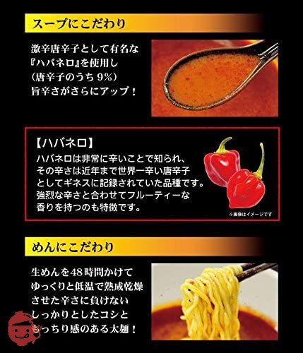 寿がきや 井の庄監修 辛辛魚ラーメン 辛辛MAXバージョンII 134g×10袋の画像