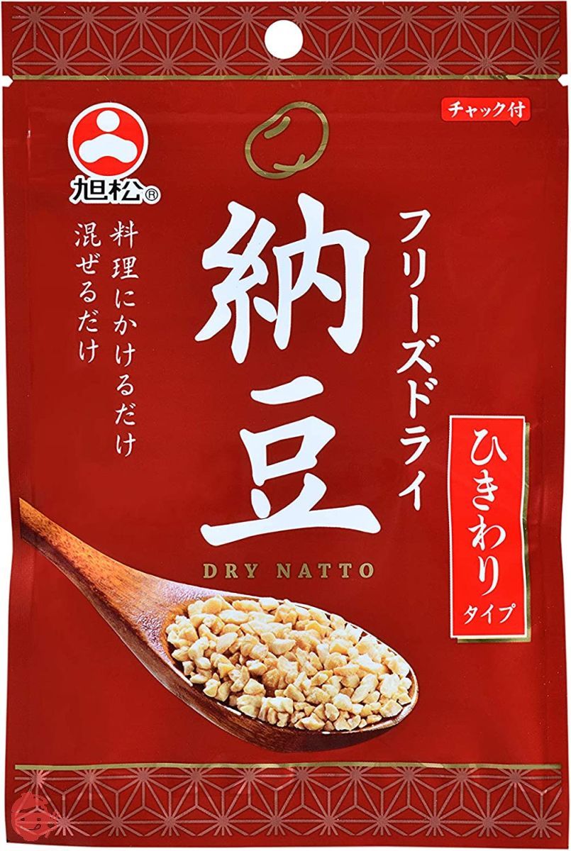 旭松食品 フリーズドライ納豆 ひきわりタイプ 25g ×10個の画像