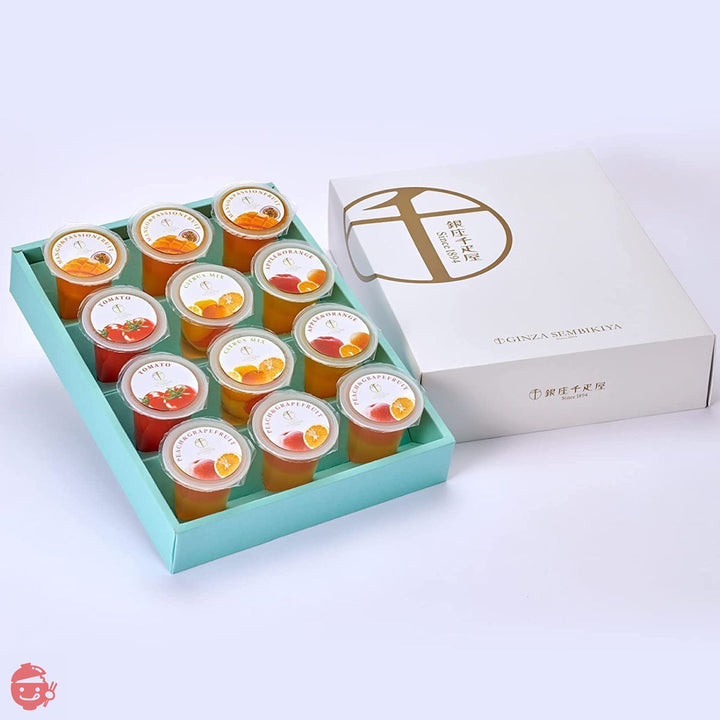 ギフト お菓子 ゼリー 詰合せ パティスリー銀座千疋屋 銀座フルーツジュレ12個の画像