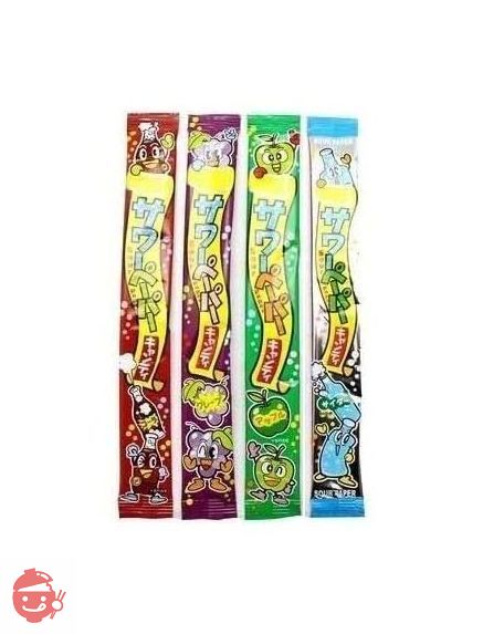 Yaokin Sour Paper Candy Various Flavors Set All 4 Types x 8 Total
