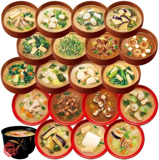 アマノフーズ フリーズドライみそ汁 豪華 31種類 31食 1ヶ月 お楽しみ セットの画像