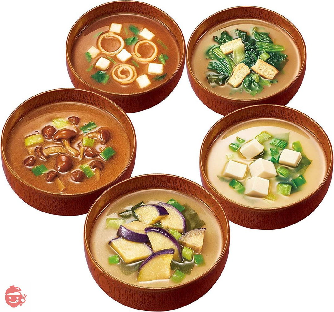 アマノフーズ 減塩いつものおみそ汁 10袋入り(5種各2袋)の画像