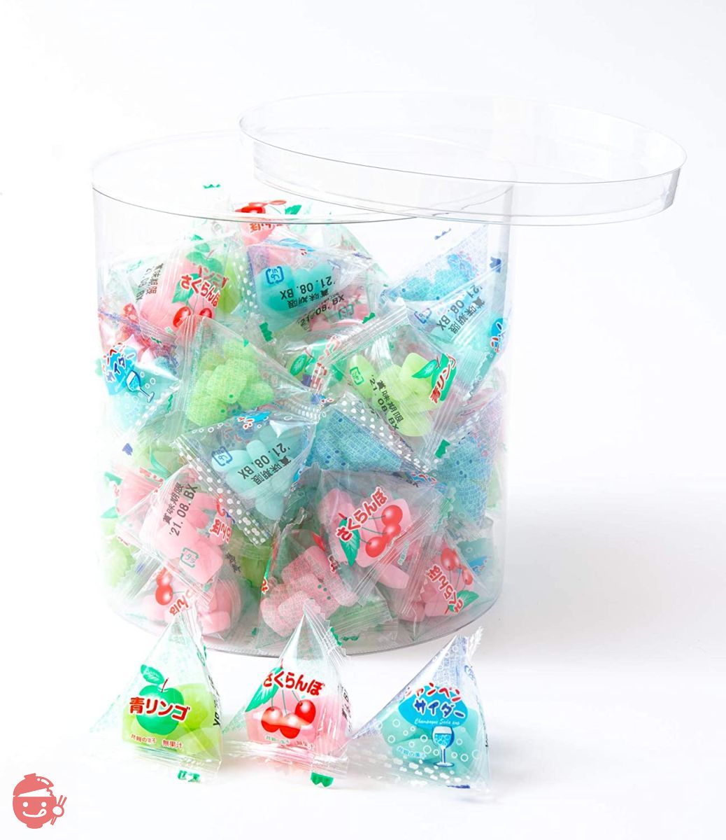 吉松 さくらんぼ餅 3種アソート ボトル入り ( 500g / 約66個入 ) 業務用 個包装 駄菓子 テトラパック ( まいガム工房 )の画像