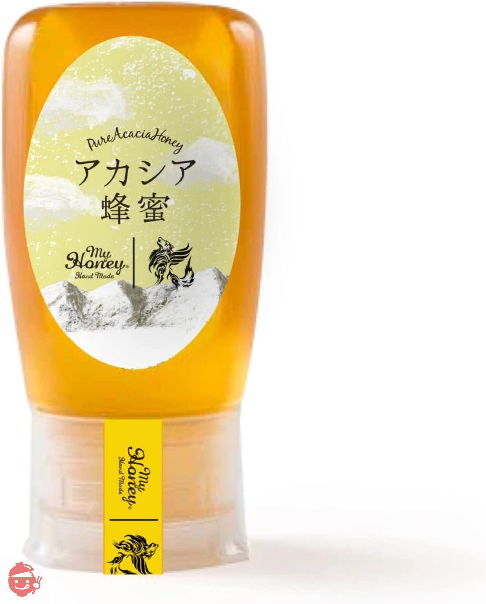 VOREAS アカシア蜂蜜 チューブボトル 300g×1本 ヴォレアス北海道 応援パッケージ 希少 健康 美容 低GI値 ハンガリー産アカシアはちみつ100%使用の画像