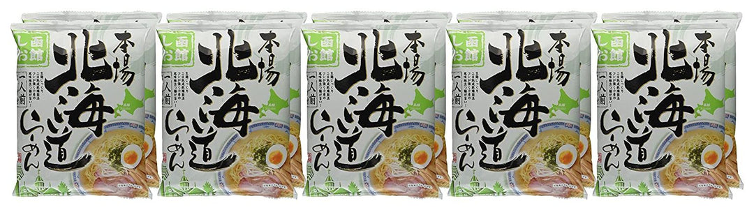 藤原製麺 本場北海道らーめん函館塩 109.5g×10袋の画像