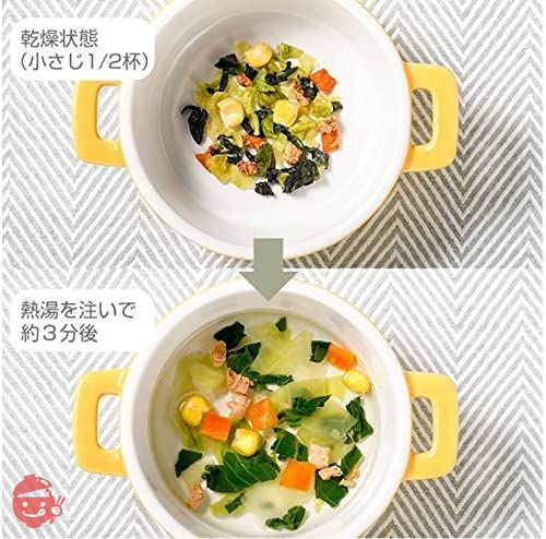 ひかり味噌 畑の具 190g 10袋セット 5種の乾燥野菜(チンゲン菜 キャベツ にんじん とうもろこし 大豆たんぱく)の画像
