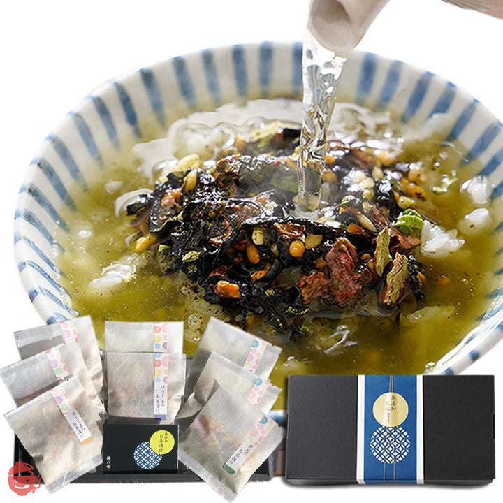 【樽の味】お茶漬け ギフト セット 紀州南高梅 梅干しと 奥深い麹の出汁が香る逸品 無添加 お茶漬けの素 紀州南高梅お茶漬け(ほうじ茶・煎茶) (8食ギフト)の画像