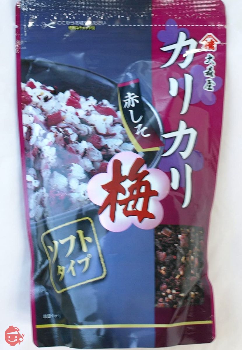 大森屋 カリカリ梅 赤しそ 400gの画像