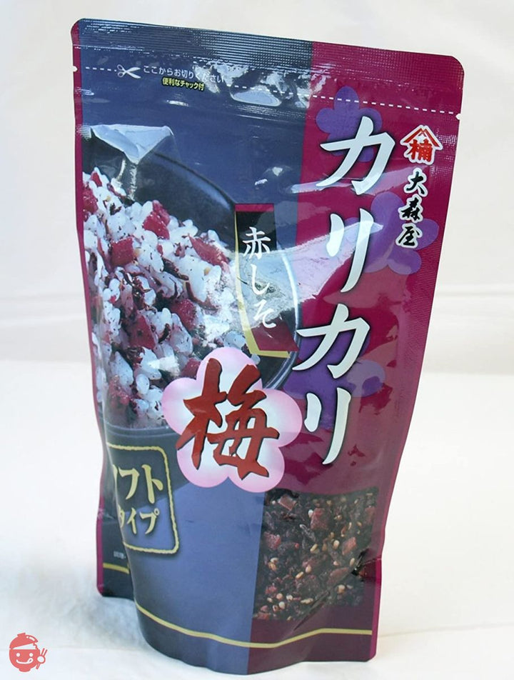 大森屋 カリカリ梅 赤しそ 400gの画像