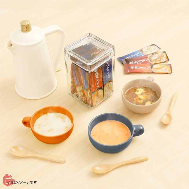 味の素 クノール カップスープ プレミアム バラエティセット 13本入り 【スティックスープ】 【海老のビスク4本、クラムチャウダー4本、オニオングラタン5本】の画像