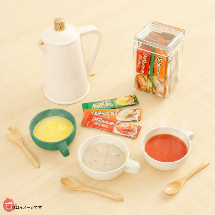 味の素 クノール カップスープ 野菜のポタージュ バラエティセット 21本入り 【スティックスープ】 【つぶコーン7本、トマト7本、きのこ7本】の画像