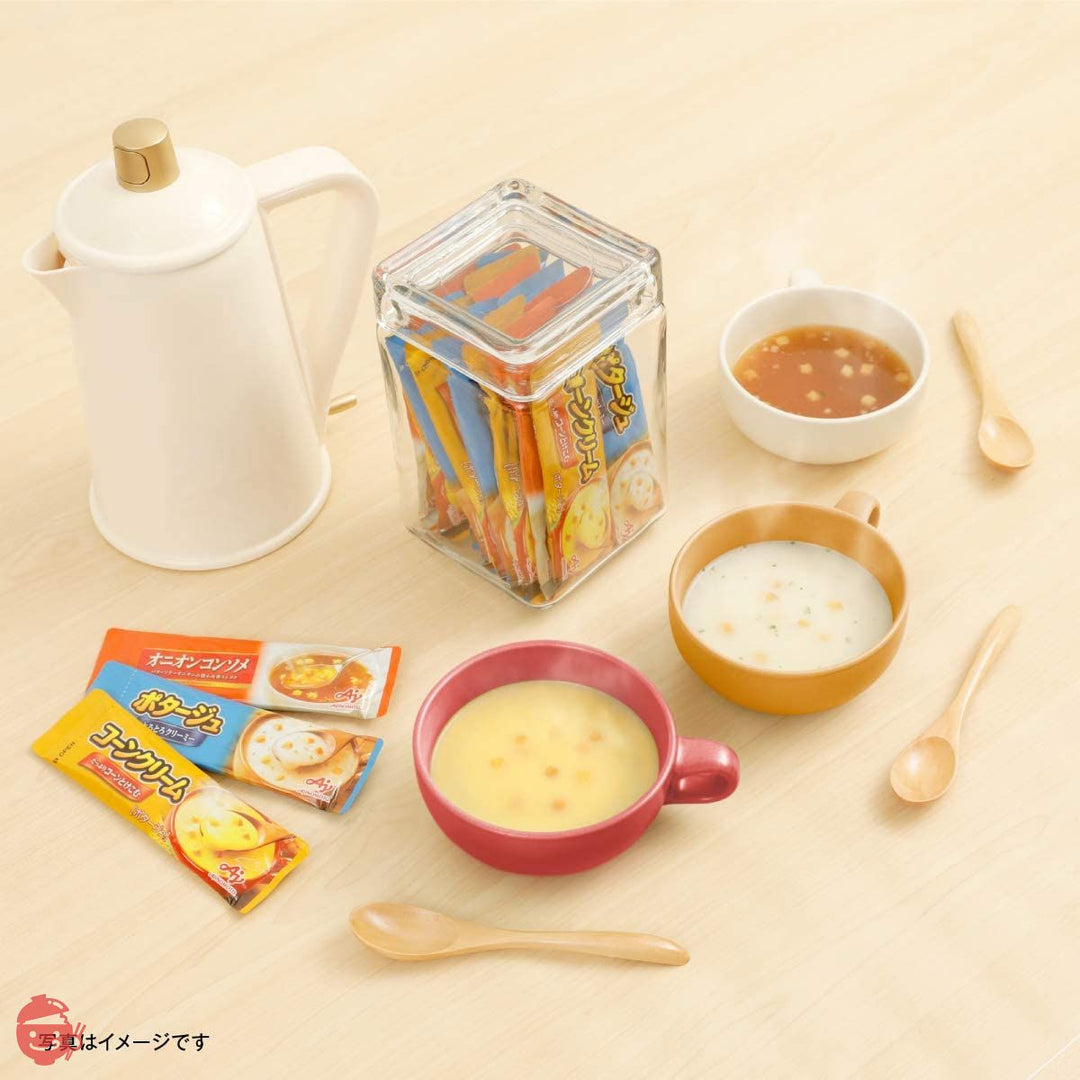 味の素 クノール カップスープ バラエティセット 28本入り 【スティックスープ】 【コーン10本、ポタージュ9本、オニオンコンソメ9本】の画像
