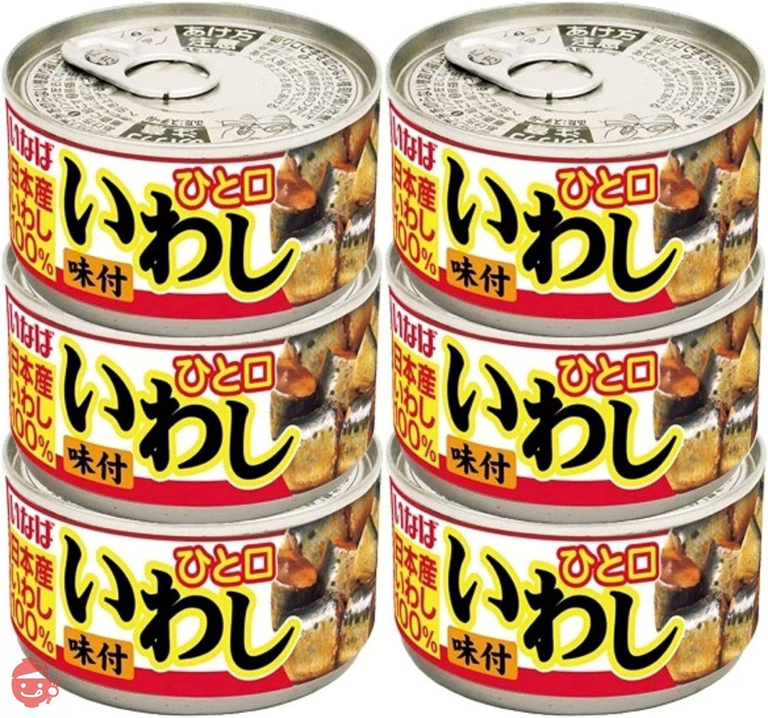 いなば いわし味付 115g×6個の画像
