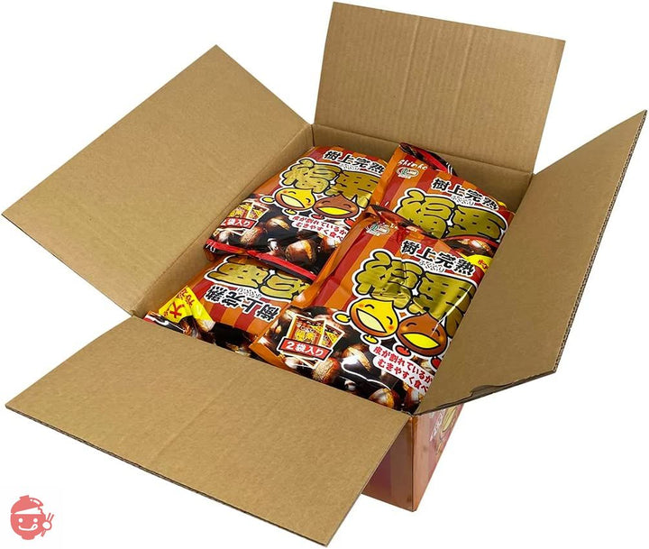 神光商事 樹上完熟 福栗 2袋入り(100g小袋×2入)×10パック(箱) 無添加 皮割れ 甘栗 セット おやつの画像