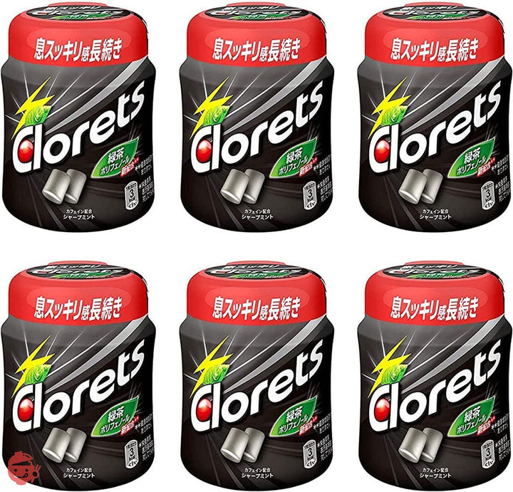 モンデリーズ クロレッツ クロレッツXPシャープミントボトルR 140g ×6個の画像